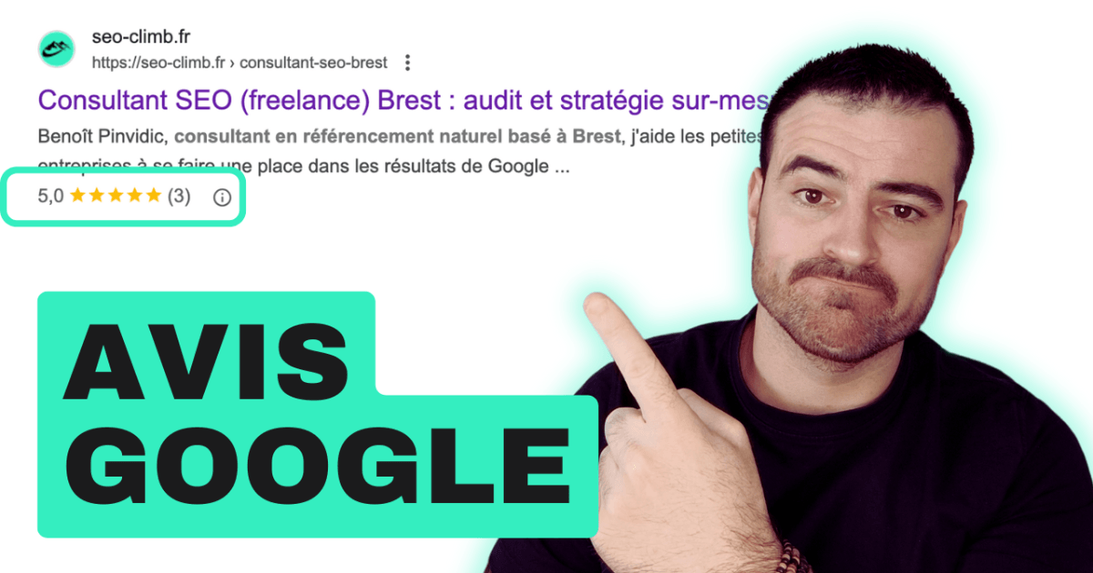 Comment faire apparaître les avis Google ?